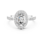 Gold Ring LR-0050, White Gold