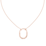 Gold Pendant 12-10002P, Rose Gold