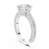 Gold Ring DDLR-982, White Gold