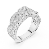 Gold Ring 19-120009L, White Gold, view 2