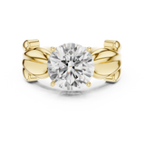 Gold Ring RLR1756, Yellow Gold, view 4
