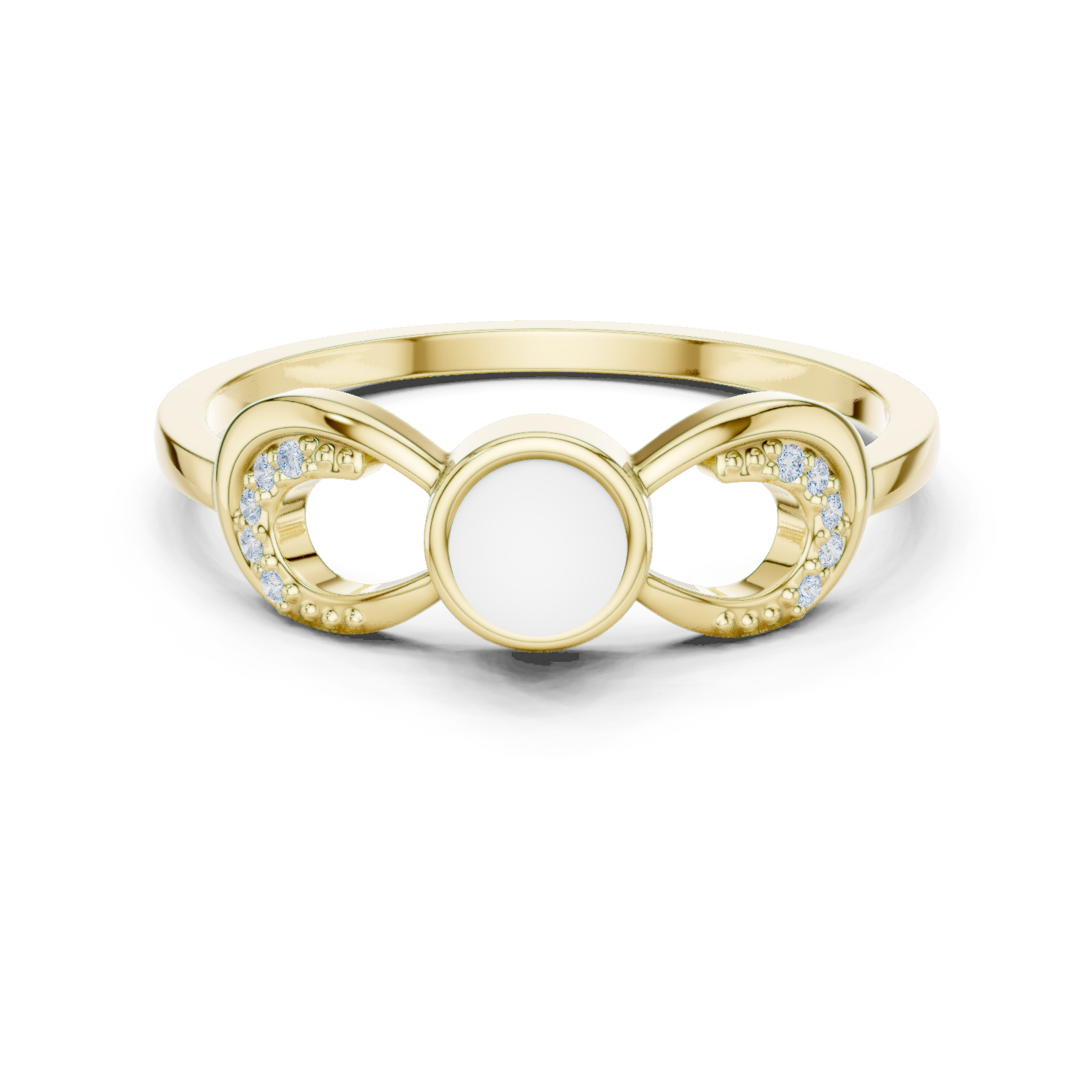 Gold Ring DDLR-743, Yellow Gold