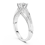Gold Ring LR-0282, White Gold