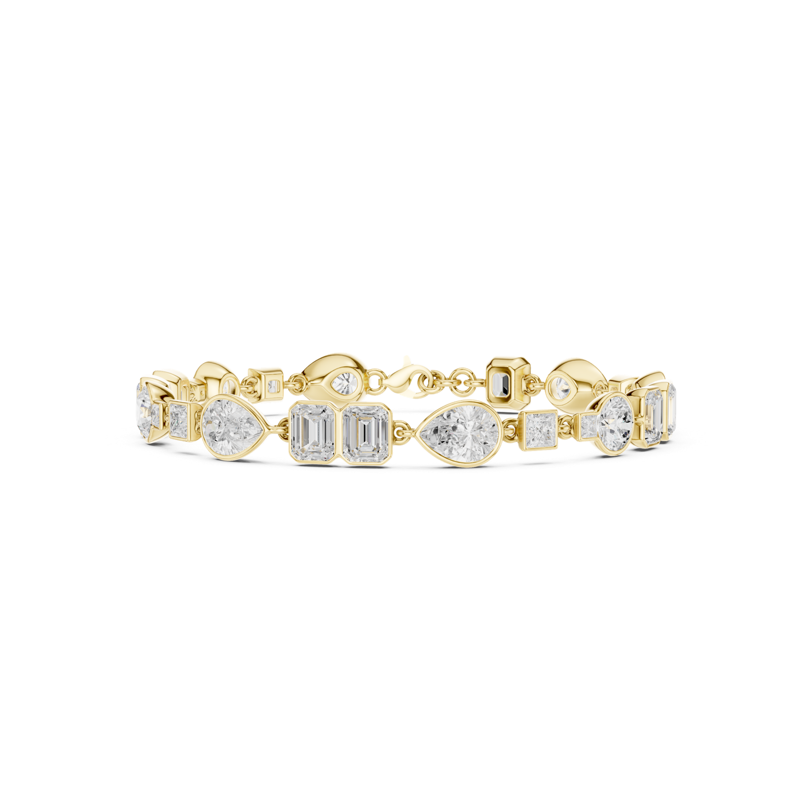 Gold Bracelet SBWB (42), Yellow Gold, view 4