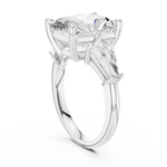 Gold Ring DDLR-1049, White Gold, view 1