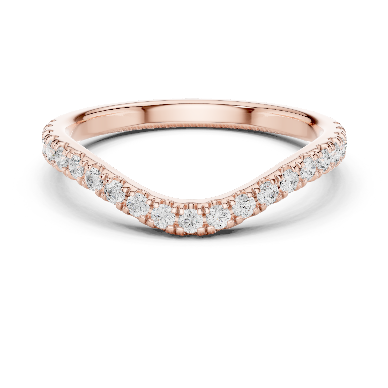 Gold Ring DDLR-791, Rose Gold
