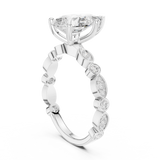 Gold Ring DDLR-359, White Gold