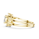 Gold Ring DDLR-494, Yellow Gold, view 3