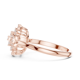Gold Ring DDLR-786, Rose Gold, view 3