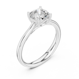 Gold Ring DDLR-536, White Gold, view 2