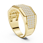 Gold Men's Ring GGR-0004, Yellow Gold, view 1