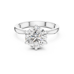 Gold Ring LR-0171, White Gold, view 4