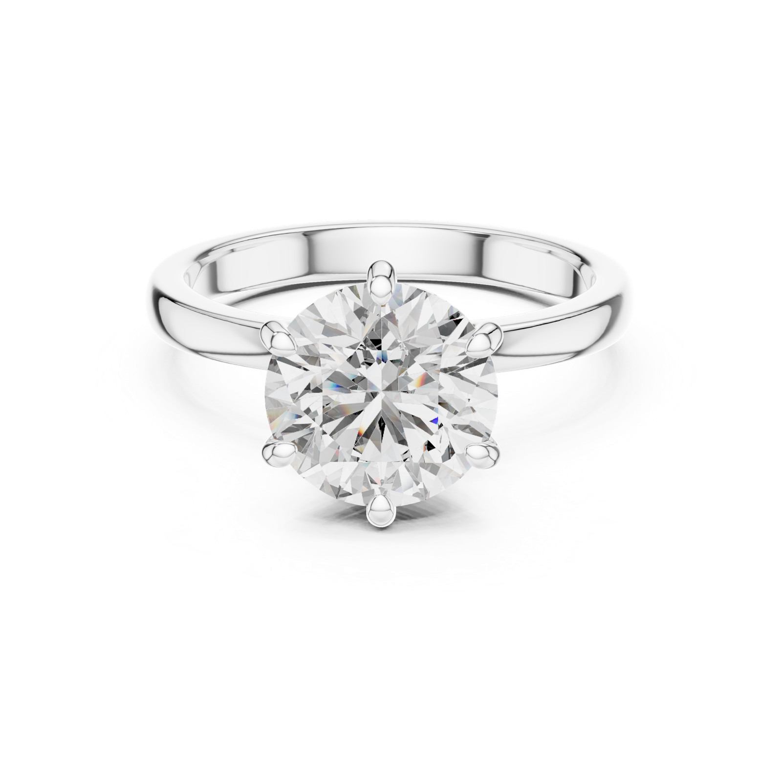 Gold Ring LR-0171, White Gold, view 4