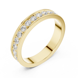Gold Ring DDLR-1118, Yellow Gold, view 2