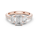 Gold Ring DDLR-706, Rose Gold