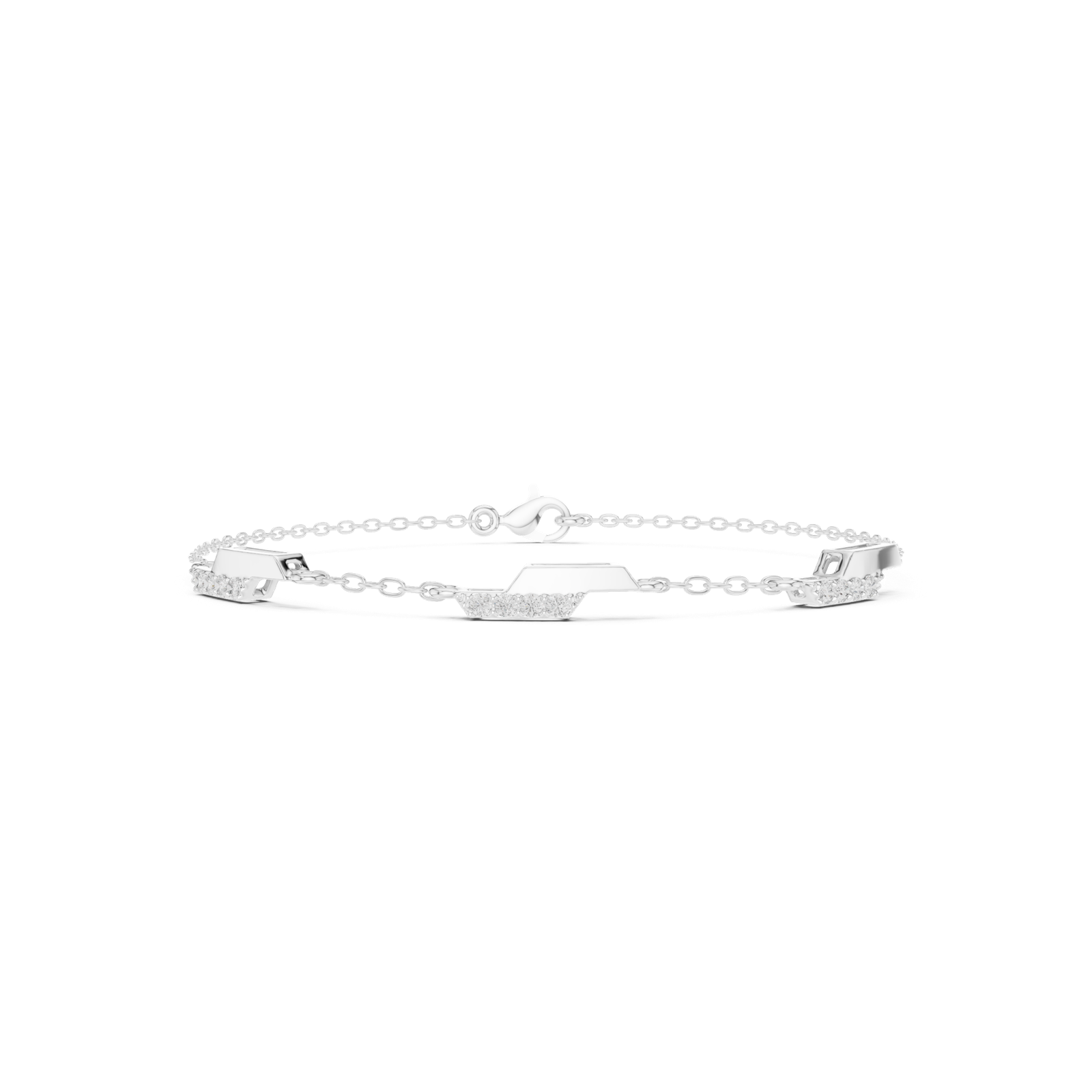 Gold Bracelet SBWB (4), White Gold