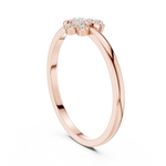Gold Ring DDLR-812, Rose Gold, view 1
