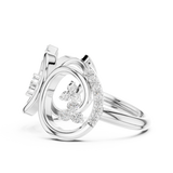 Gold Ring GHFTG, White Gold, view 3