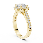 Gold Ring DDLR-345, Yellow Gold, view 1