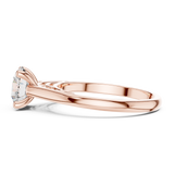 Gold Ring DDLR-159, Rose Gold, view 3