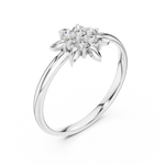 Gold Ring 1 (442), White Gold, view 2