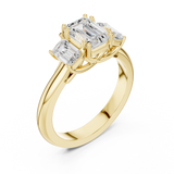 Gold Ring DDLR-1079, Yellow Gold, view 2