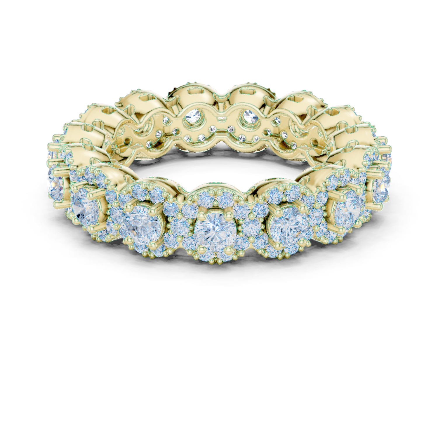 Gold Ring DDLR-307, Yellow Gold
