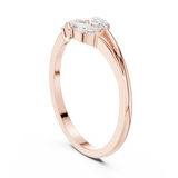 Gold Ring HLR-235, Rose Gold