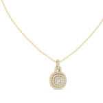 Gold Pendant GPD-0005, Yellow Gold, view 1