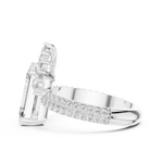 Gold Pendant 9-10029L_25, White Gold, view 3