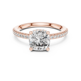 Gold Ring DDLR-177, Rose Gold