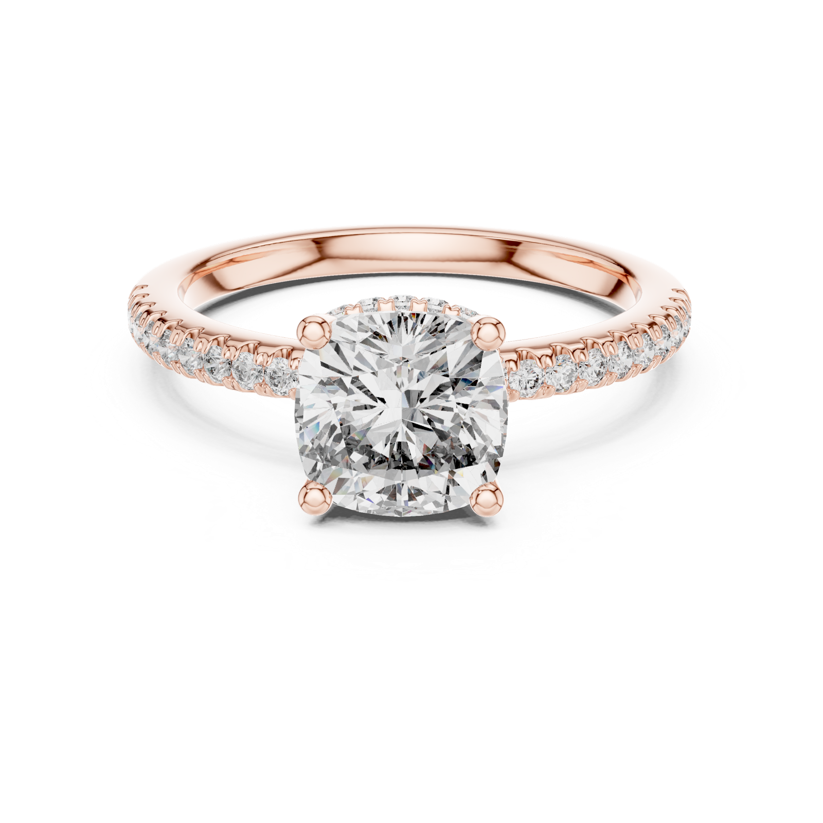 Gold Ring DDLR-177, Rose Gold