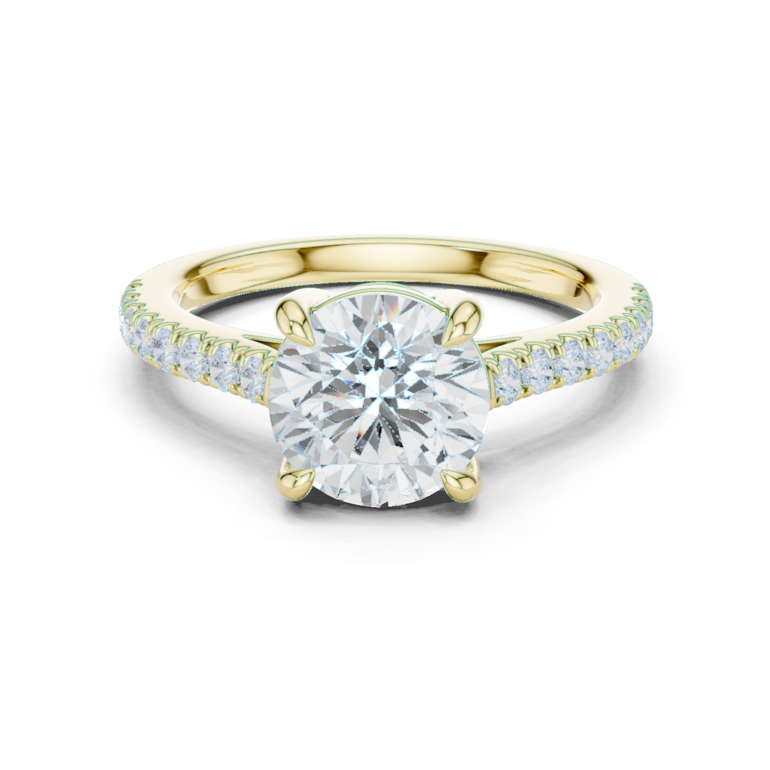 Gold Ring DDLR-882, Yellow Gold