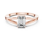 Gold Ring AVBLR-128, Rose Gold, view 4