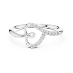 Gold Ring 12-10049@L, White Gold