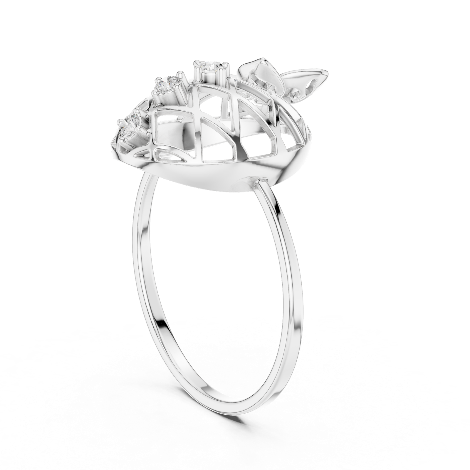 Gold Ring 1 (222), White Gold