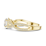 Gold Ring LR-0232, Yellow Gold, view 3