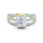 Gold Ring DDLR-676, Yellow Gold