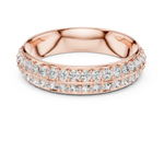 Gold Ring L03-549, Rose Gold, view 4
