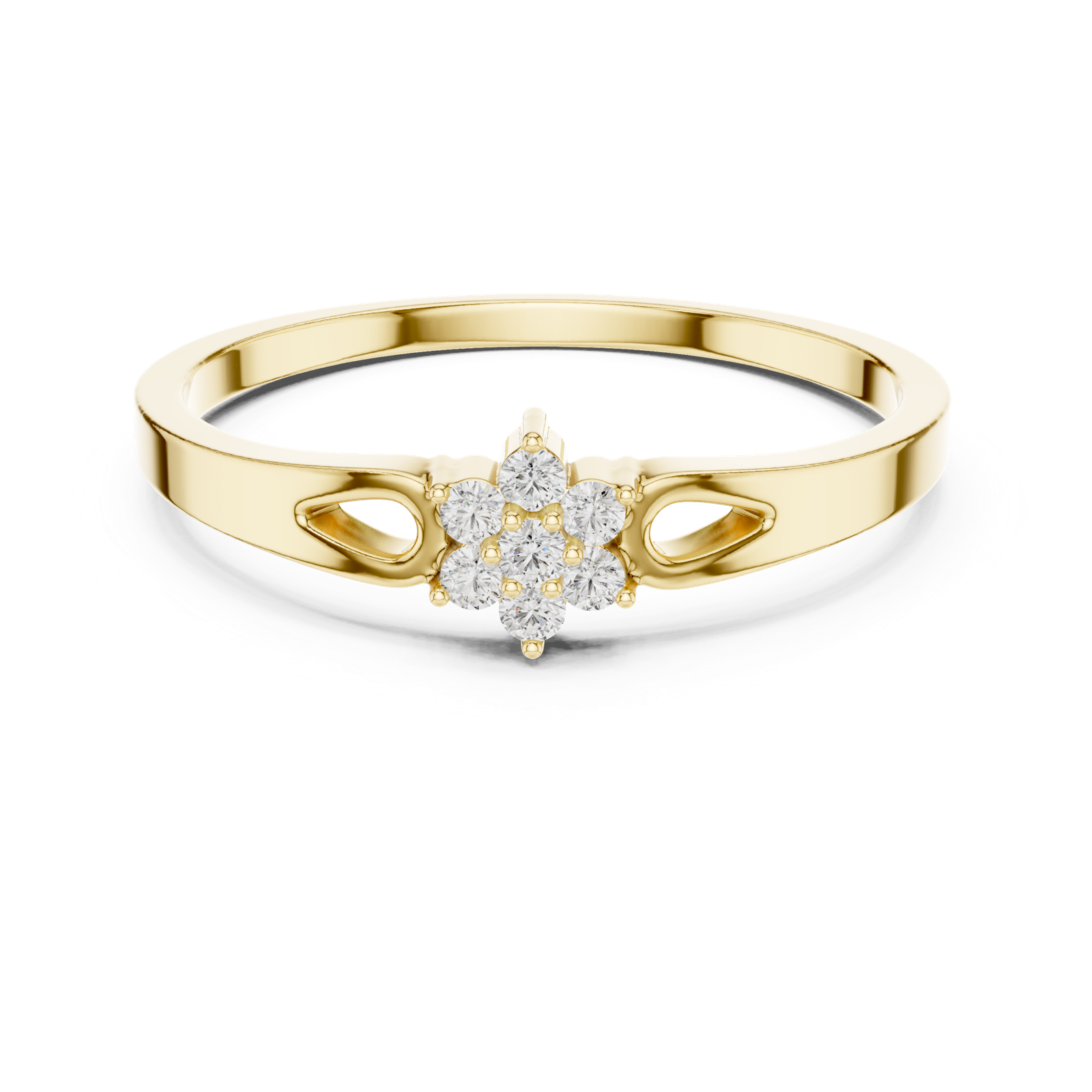 Gold Ring 1 (180), Yellow Gold, view 4