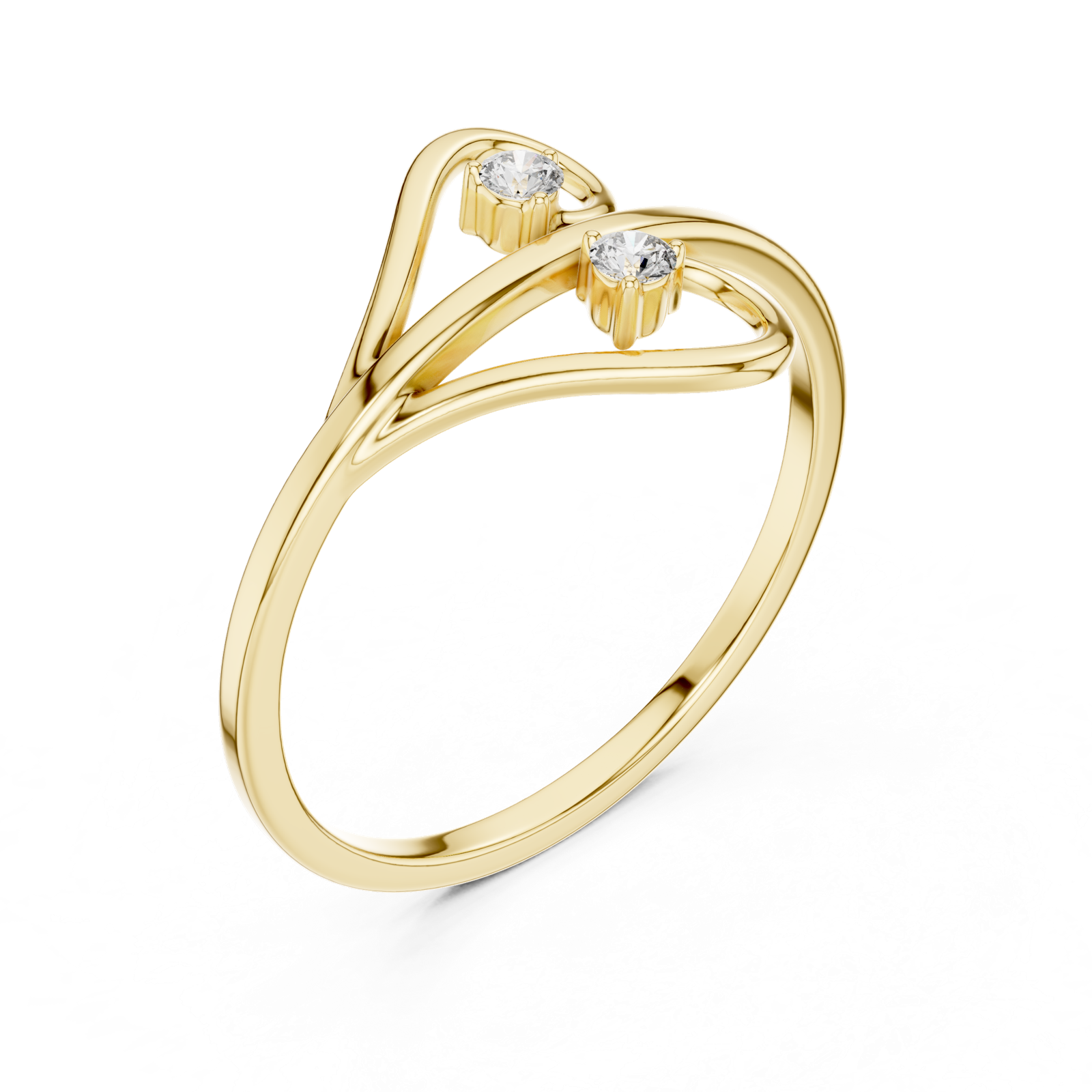 Gold Ring 1 (246), Yellow Gold, view 2