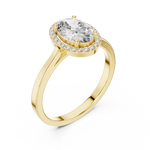 Gold Ring ALR-116, Yellow Gold, view 2
