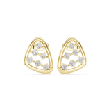 Gold Earrings SBER(21), Yellow Gold