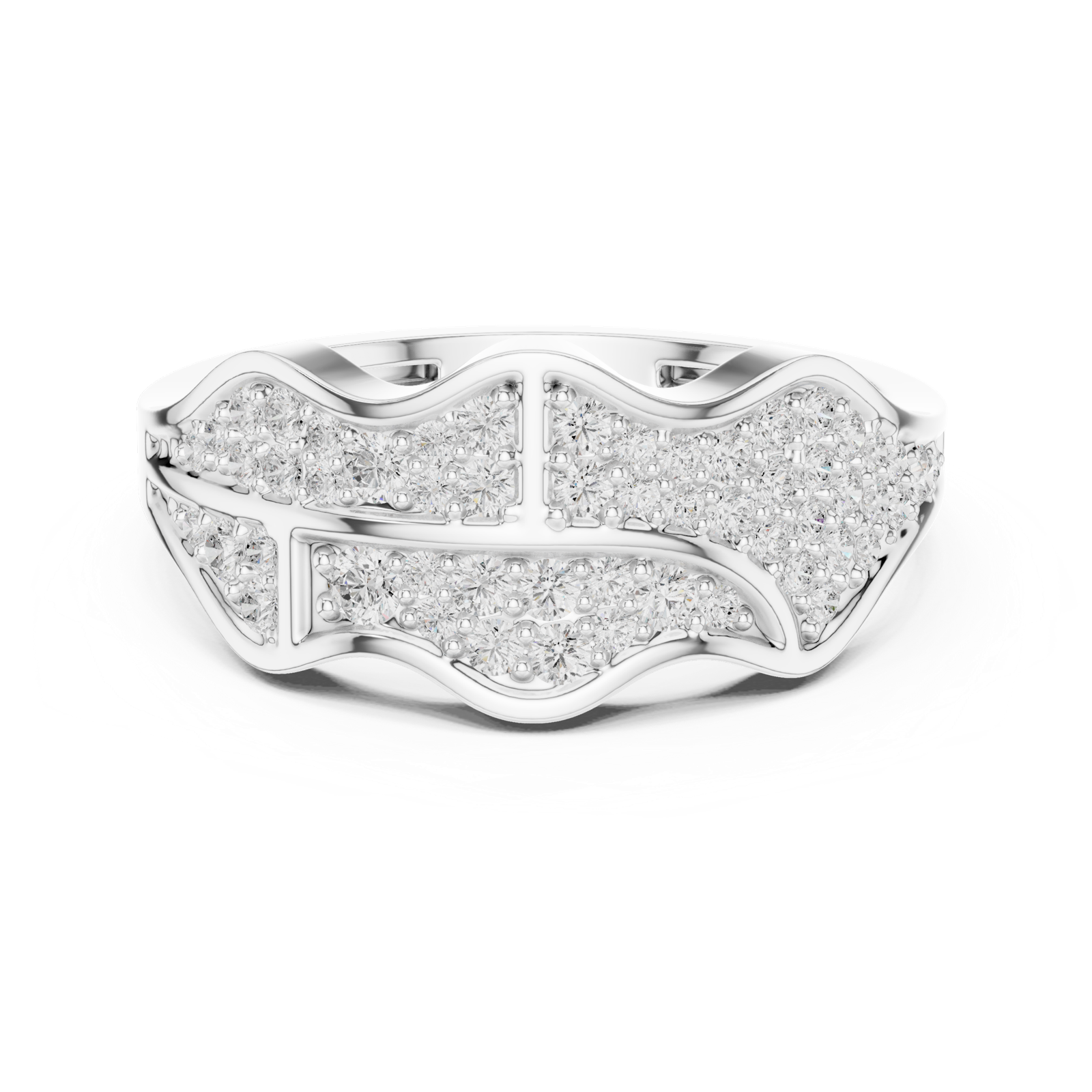 Gold Ring SBMR(20), White Gold, view 4