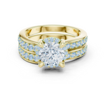 Gold Ring DDLR-294, Yellow Gold