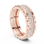 Gold Ring DDLR-423, Rose Gold