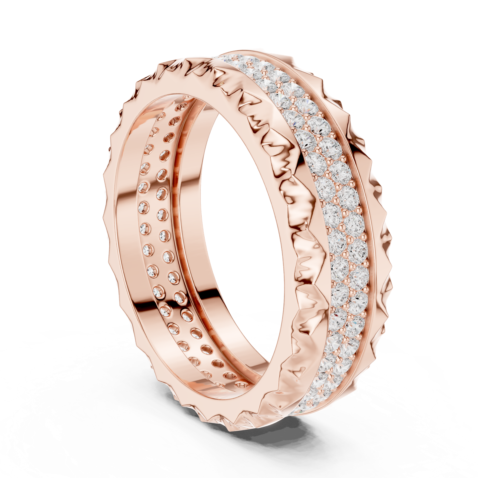Gold Ring DDLR-423, Rose Gold