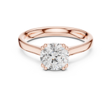 Gold Ring DDLR-639, Rose Gold, view 4