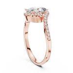 Gold Ring 00001L (48), Rose Gold, view 1