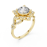 Gold Ring DDLR-061, Yellow Gold, view 2